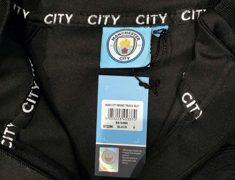 マンシティ スリムフィット トラックスーツ 上下 L (UK Sサイズ