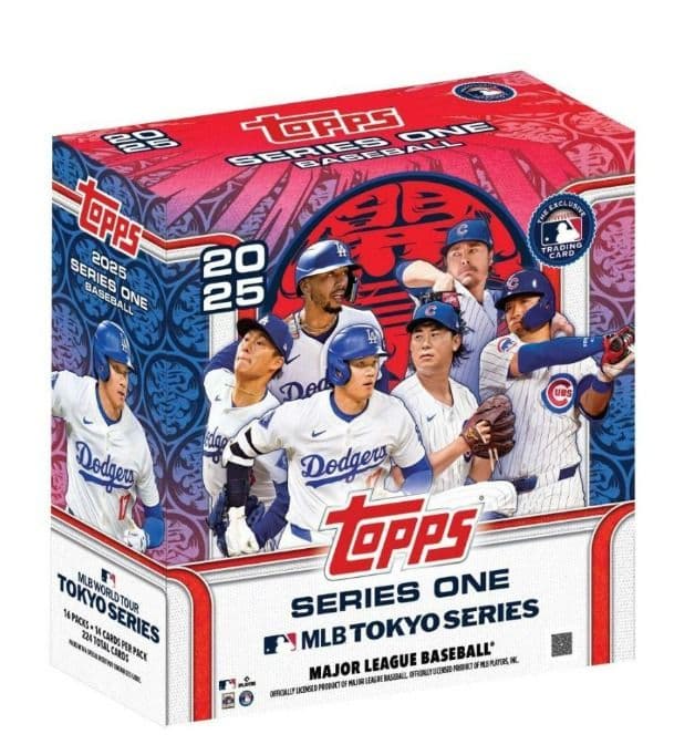 TOPPS 2025 MLB 東京シリーズ ONE 1BOX カード ⑤ お一人様1ボックス限定) MLB TOKYO SERIES 2025 SERIES ONE DISPLAY