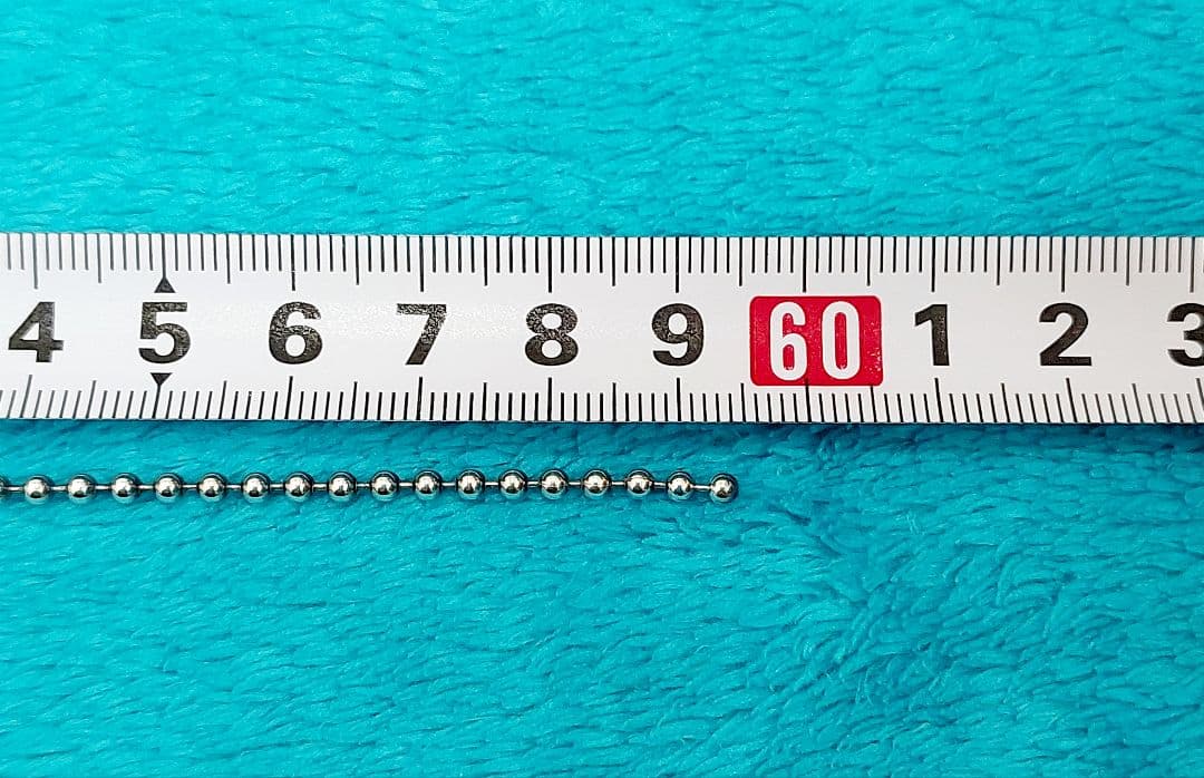 初期\"STERLING\"刻印 59.5cm クロムハーツ 純正ボールチェーン ①