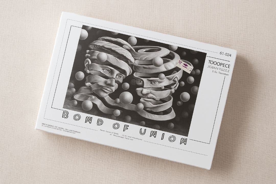 M.C.エッシャー Bond of Union 廃盤 1000ピース パズル M.C.エッシャー Bond of Union 廃盤 1000ピース パズル - メルカリ