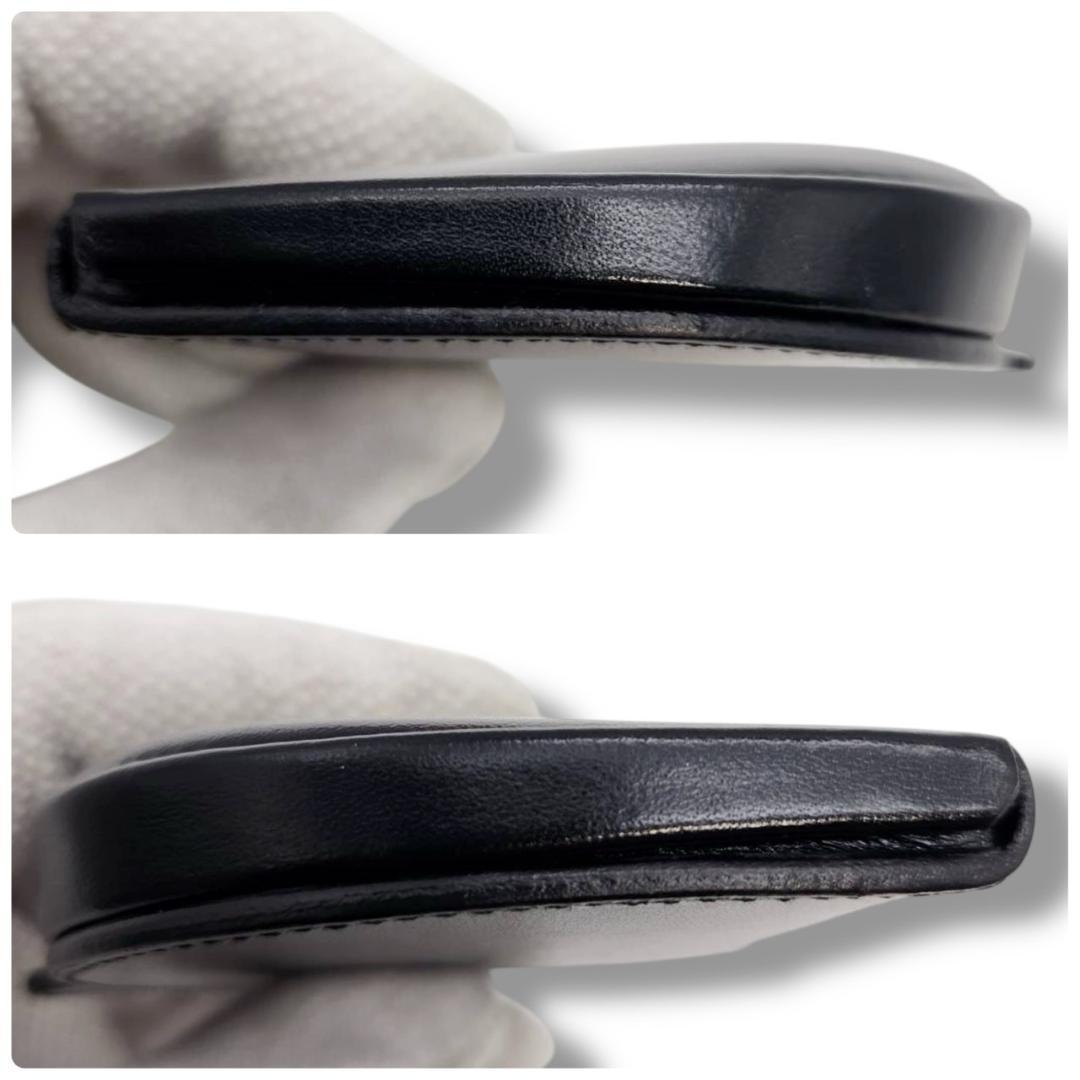 カルティエ ケース《マストドゥカルティエ》カーフレザー 黒 美品 未使用級