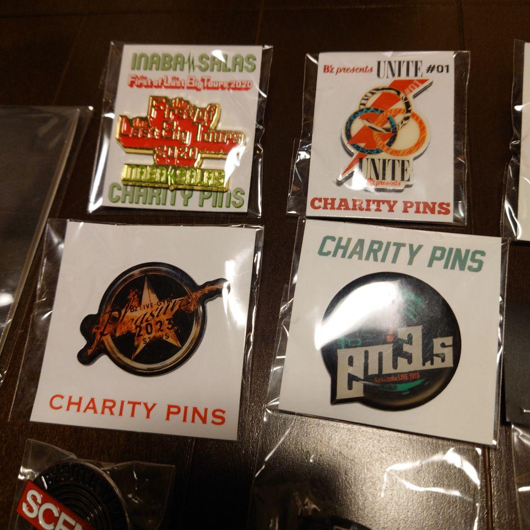 B'z チャリティーピンバッジ 他セット