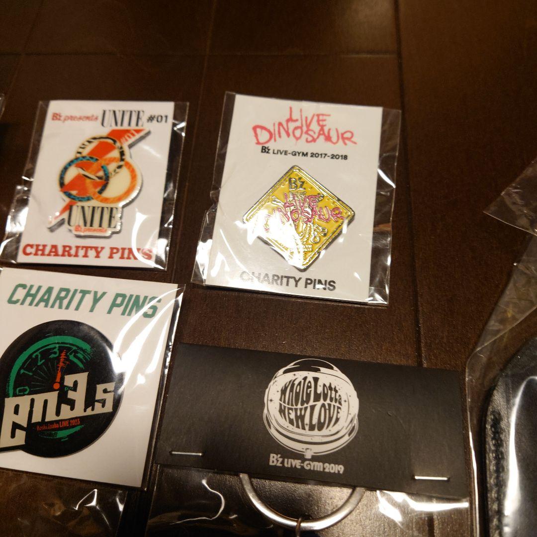 B'z チャリティーピンバッジ 他セット