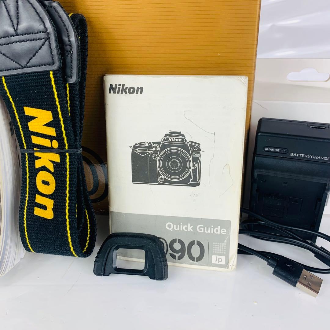 美品】Nikon ニコン D90 デジタル一眼レフカメラ ボディ 回数4755