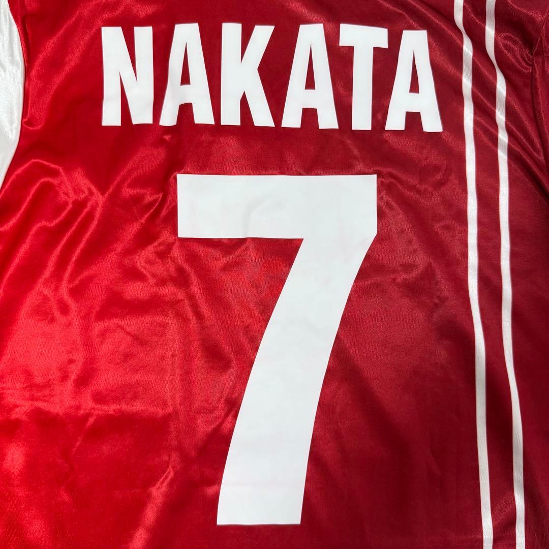 美品】ペルージャ 1998-99 ホーム ユニフォーム 中田英寿 セリエA M