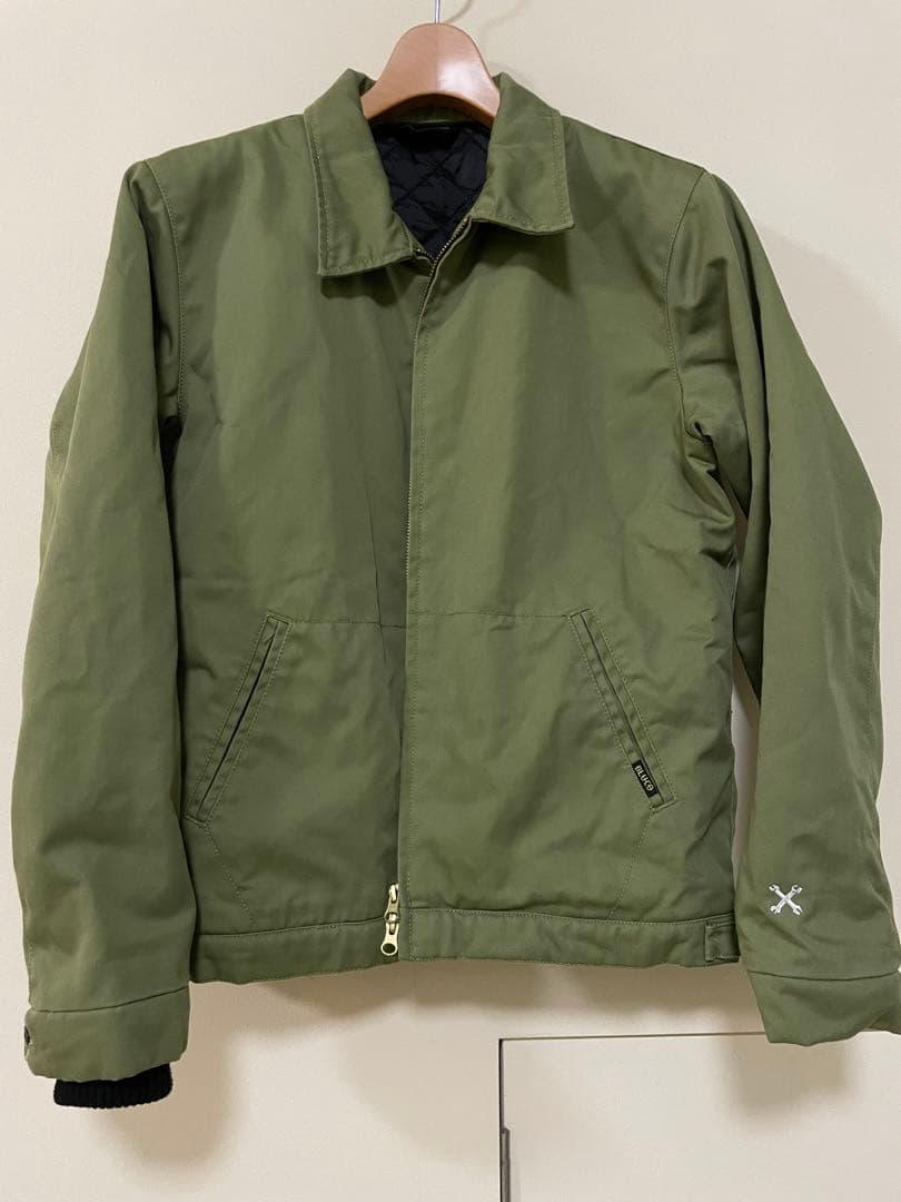 超美品 bluco ブルコ ワークジャケット キルティング バイカー M 超美品 bluco ブルコ ワークジャケット キルティング バイカー M