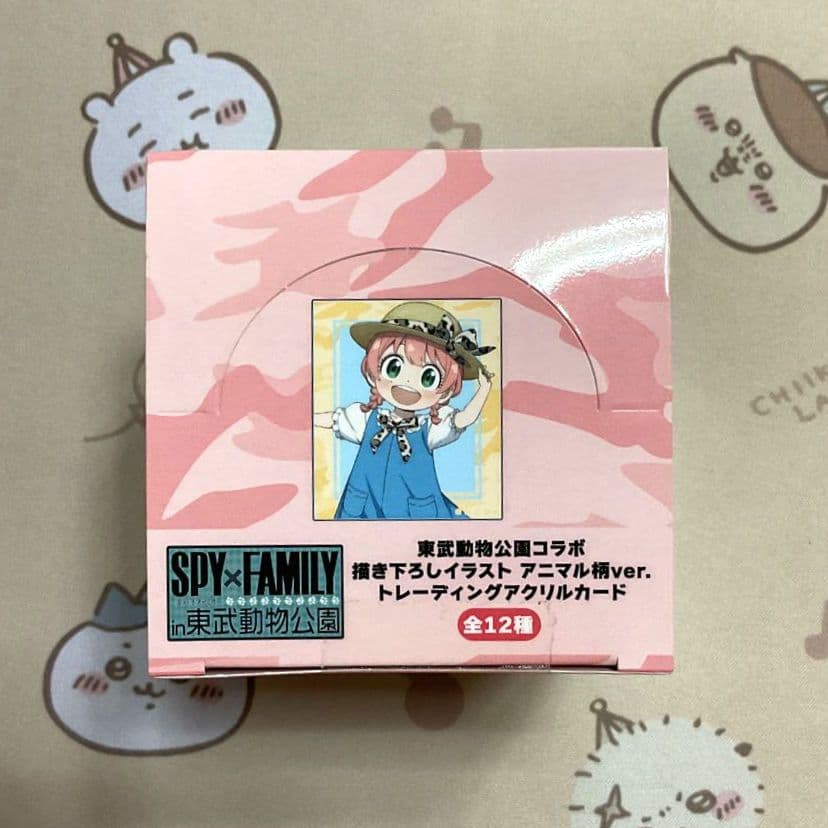 SPY×FAMILY 東武動物公園 トレーディングアクリルカード 未開封BOX