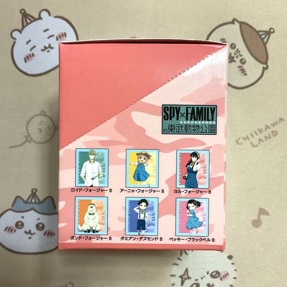 SPY×FAMILY 東武動物公園 トレーディングアクリルカード 未開封BOX