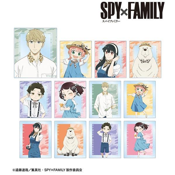 SPY×FAMILY 東武動物公園 トレーディングアクリルカード 未開封BOX