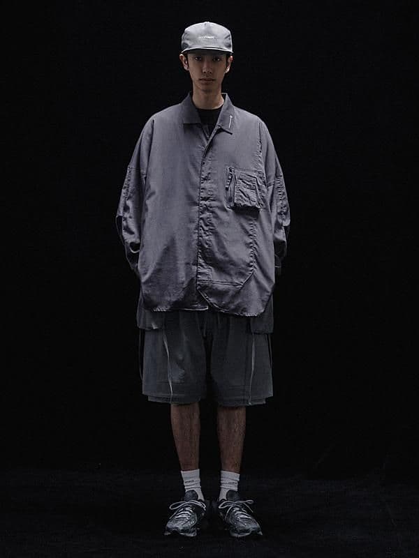 GOOPiMADE “DUET“ Variable-Zip Shirt