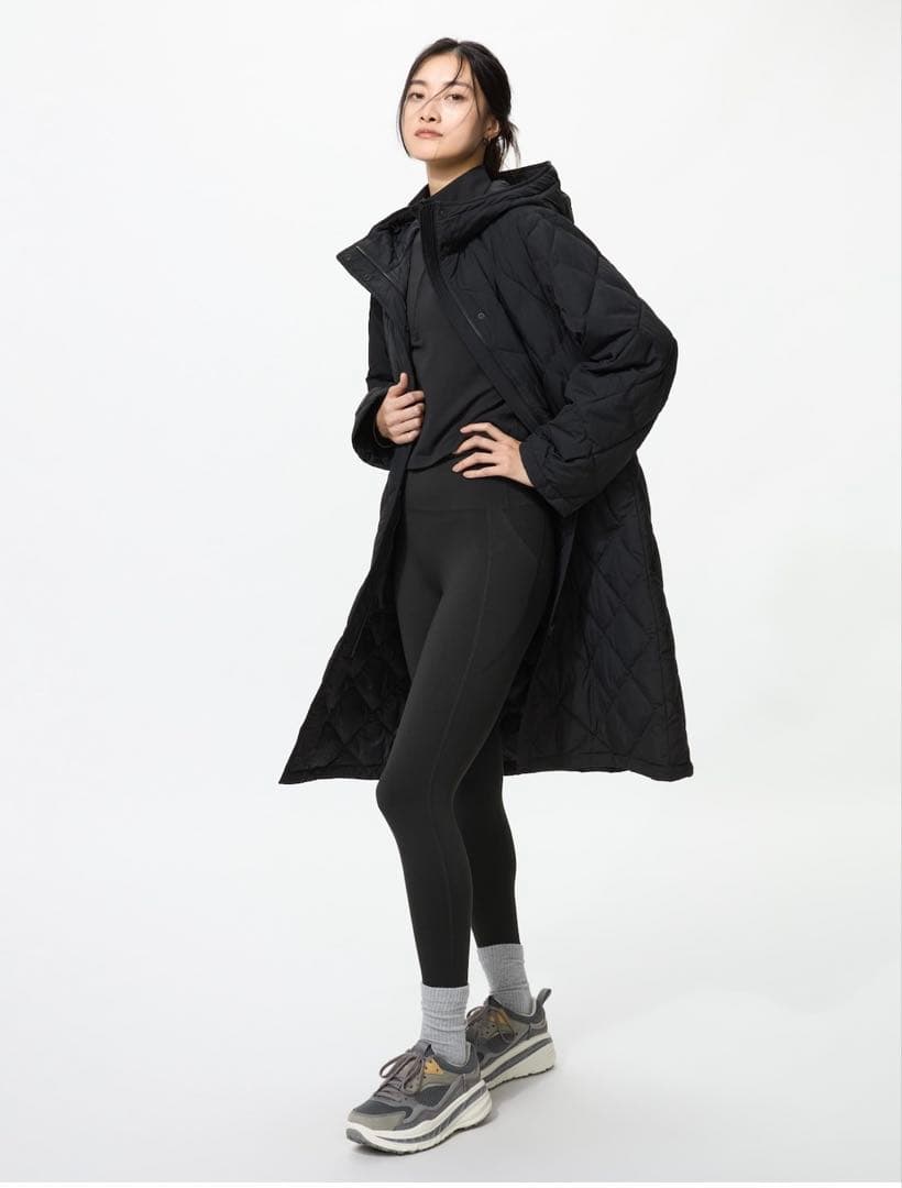 UNIQLO】パフテックロングコートリラックスフィット - メルカリ