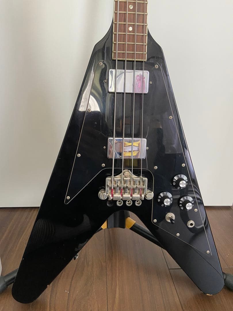 Burny FVB-65 BLK バーニー フライングVベース レア ギブソン - メルカリ