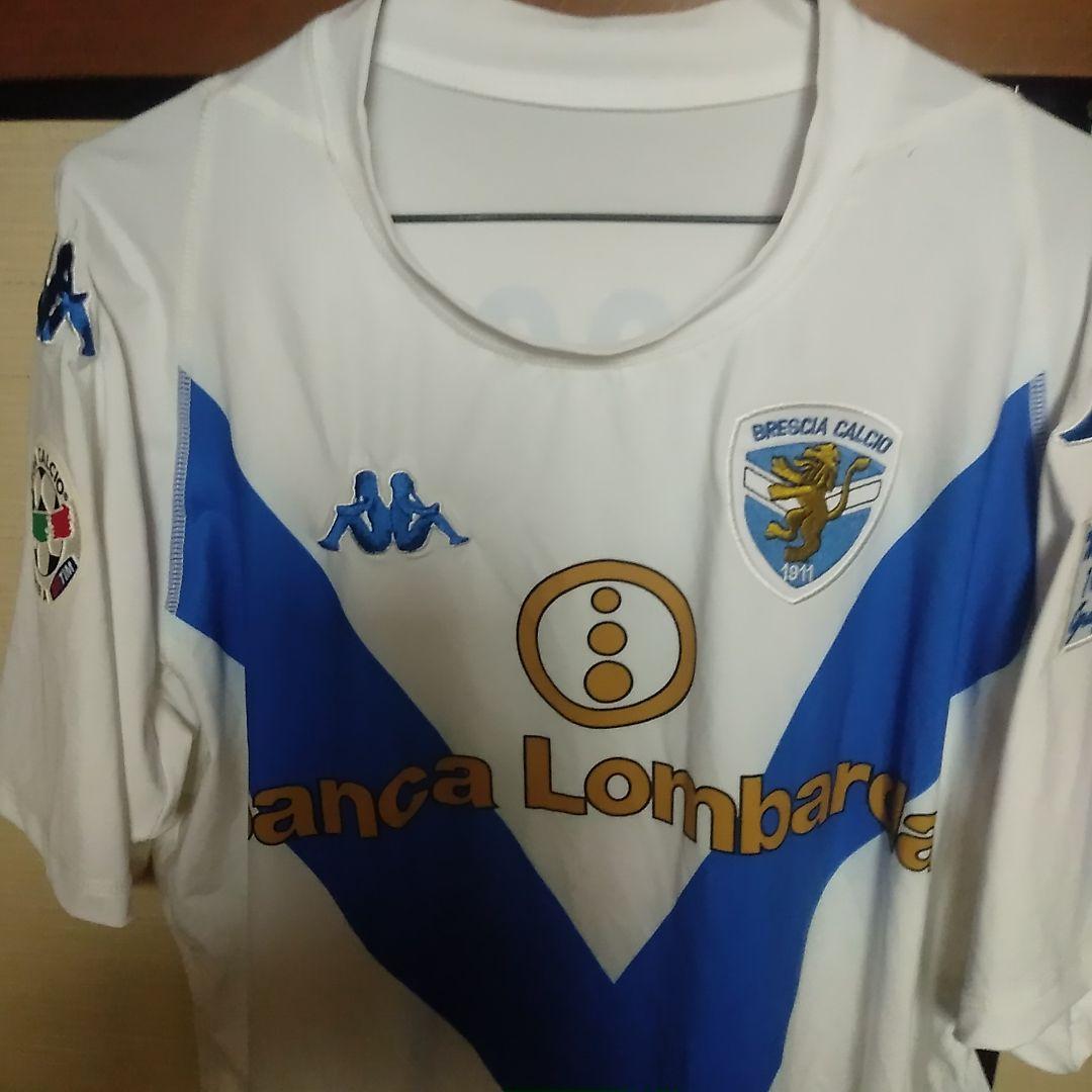 バッジオ！ブレシアユニホーム片方タグ付き百周年 - メルカリ