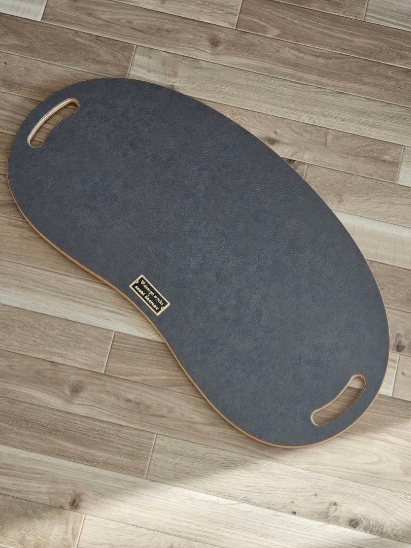 【未使用】Beanテーブル（グレーレザー） Bean】テーブル（グレーレザー） | W.design works