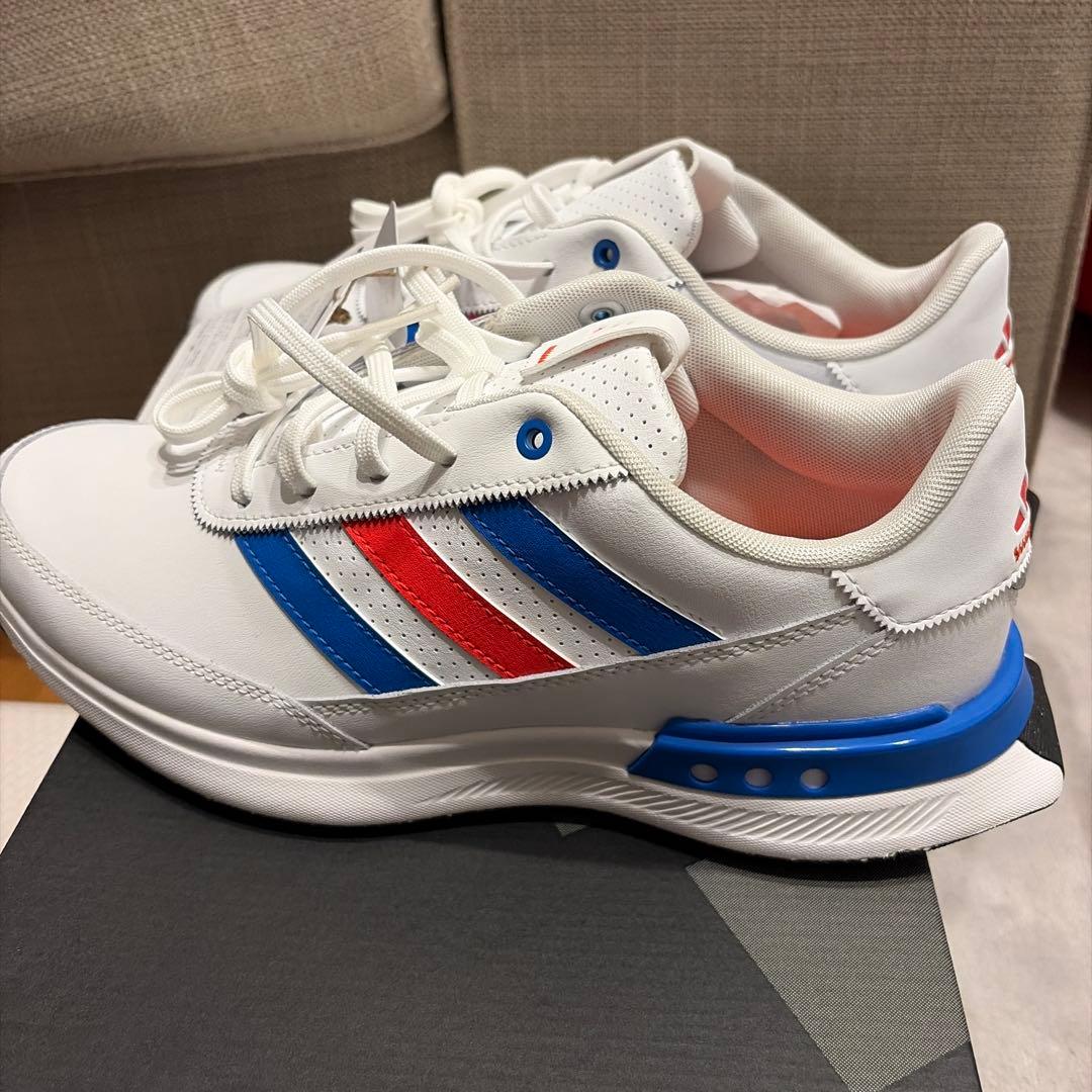 新品 アディダス ゴルフシューズ 25.5cm トリコロール - メルカリ