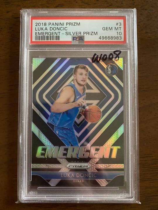 その他 2018 Panini Prizm Silver LUKA DONCIC 2018 Panini Prizm Silver Luka Doncic ROOKIE RC #280 PSA 10 GEM