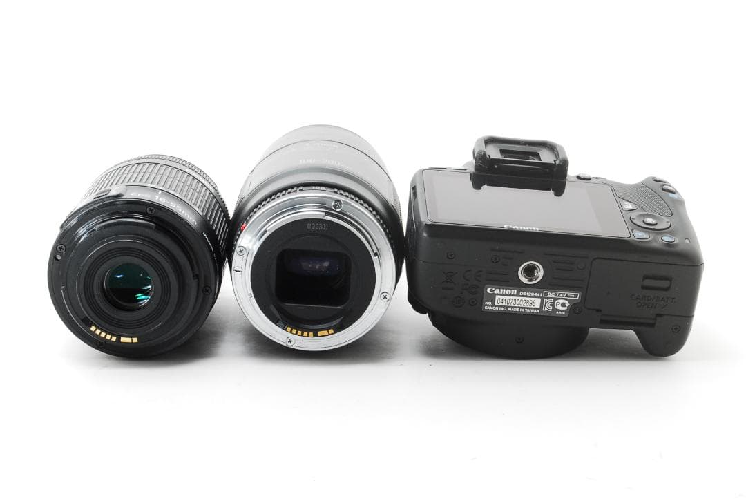 バッグ付 初心者安心！EOS Kiss X7 標準＋望遠Wレンズ - メルカリ