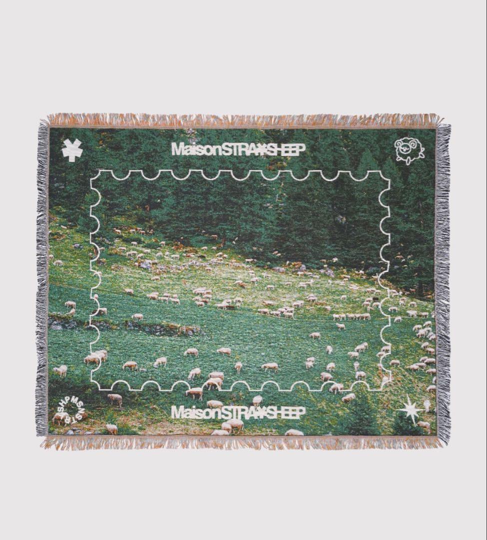 その他 MAISONSTRAYSHEEP STRAYSHEEP RUG GREEN STRAYSHEEP RUG GREEN