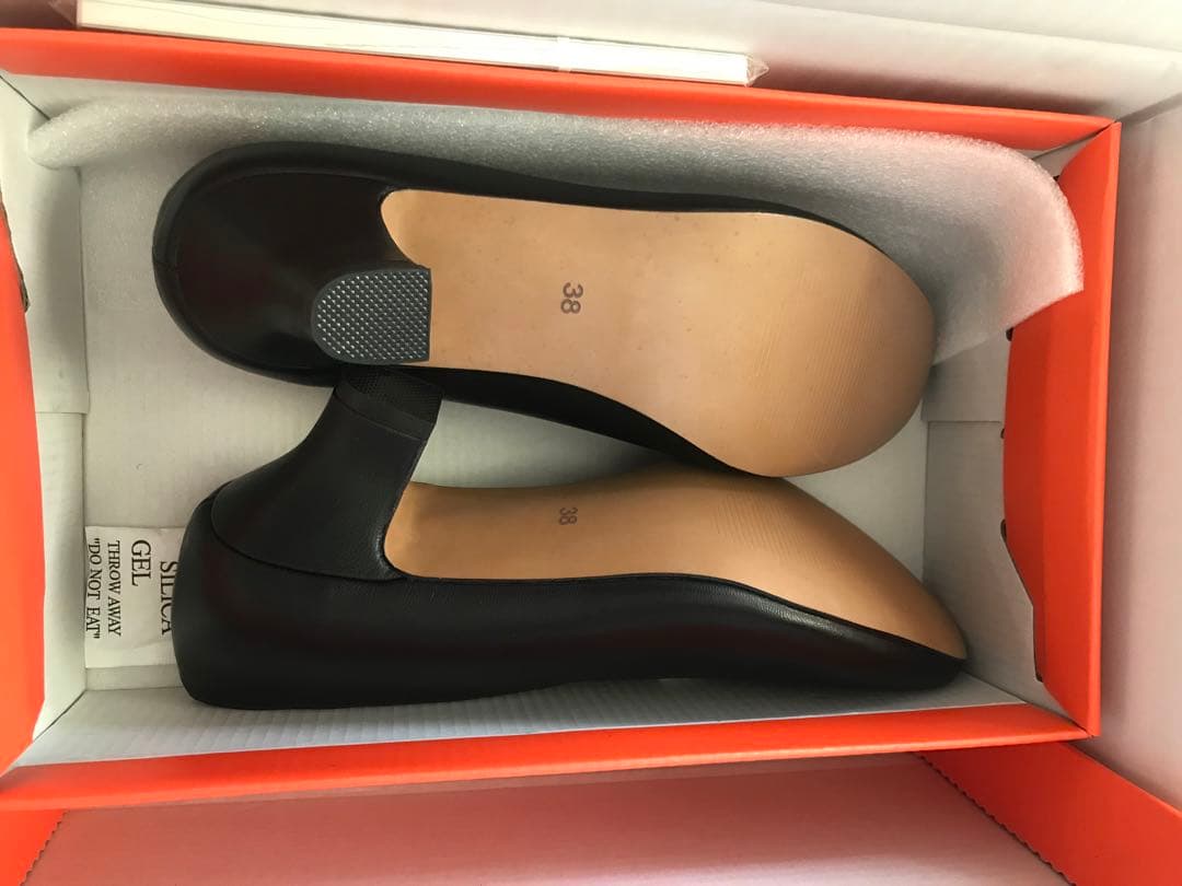 ★新品未使用★REMME / レメ / レザーパンプス（ブラック） 24.0cm