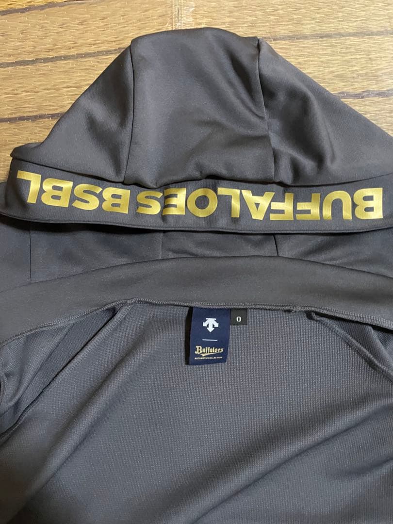 オリックス・バファローズ オーセンティックフーディジャケット グレー