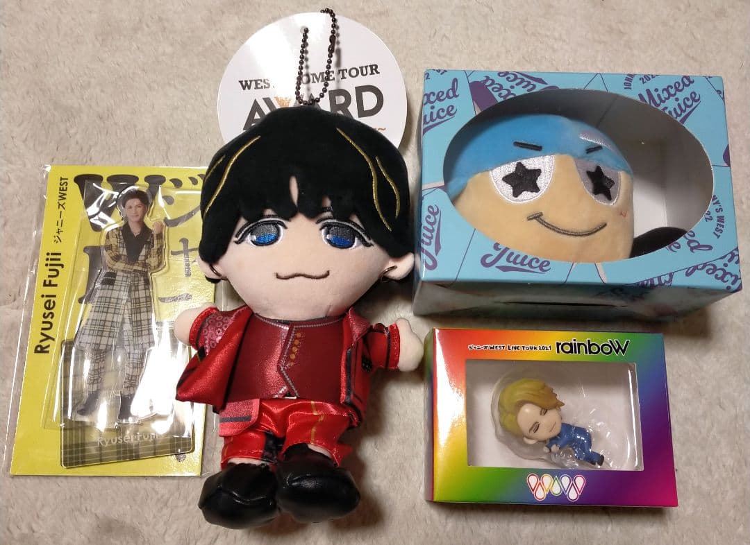 藤井流星 ちびスト ヤツ 離しま線隊 アクスタ 4点セット - メルカリ