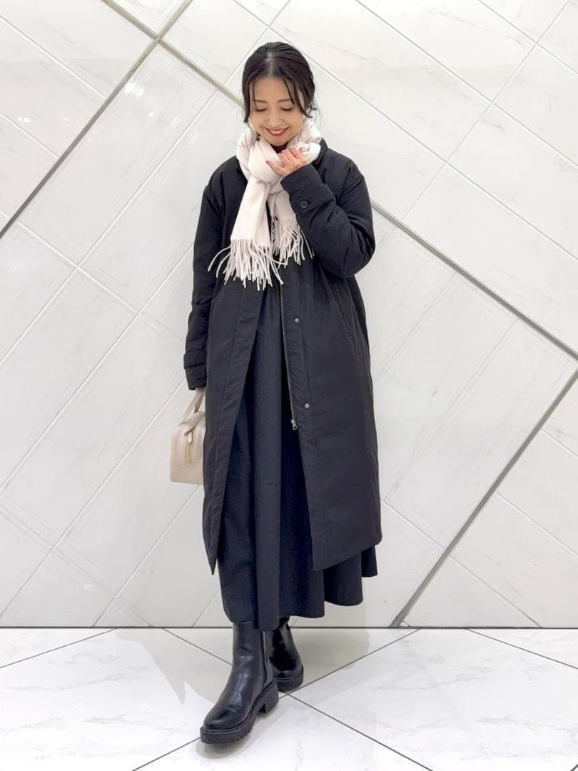 新品◆ステッチレスライトダウンロングコート《BLACK》◆DOORS ドアーズ