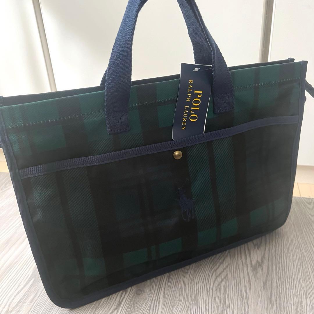 新品タグ付き ポロ ラルフローレン プラッド オックスフォード