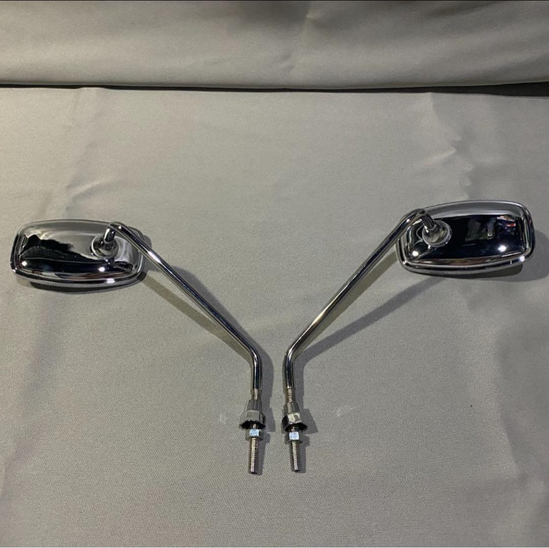 新品・HONDAスーパーカブ・C100等旧型用・汎用のバックミラー