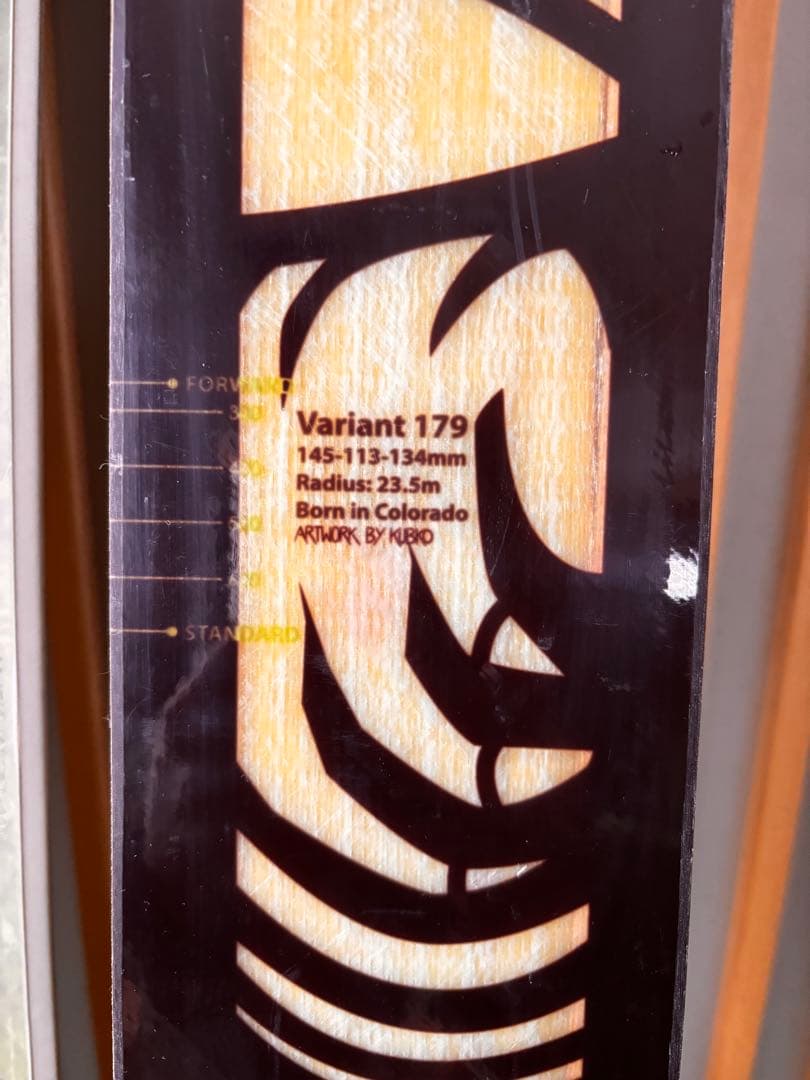 liberty Variant113 スキー板のみ【179cm】パウダーBC - メルカリ