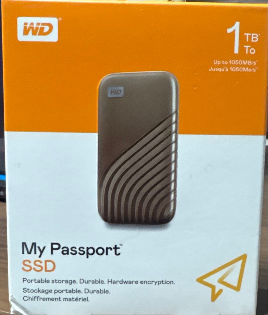 外付けハードディスク・ドライブ MY Passport SSD 1TB Amazon | ウエスタンデジタル(Western Digital) WD ポータブルSSD 1TB