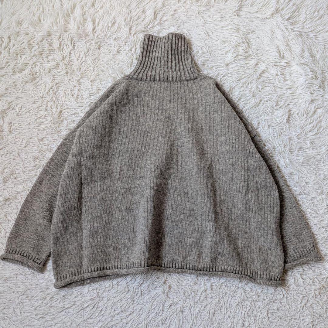 《新品》utilite/ユティリテ　ペルーハイランドウールタートルネックニット