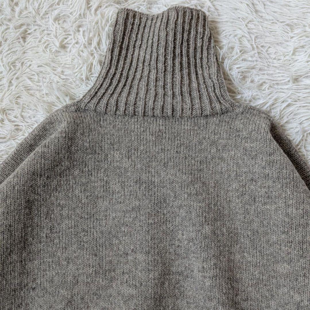 《新品》utilite/ユティリテ　ペルーハイランドウールタートルネックニット