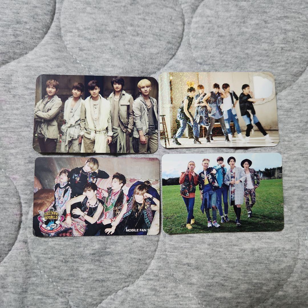 レア☆SHINeeトレカ☆4枚セット - メルカリ