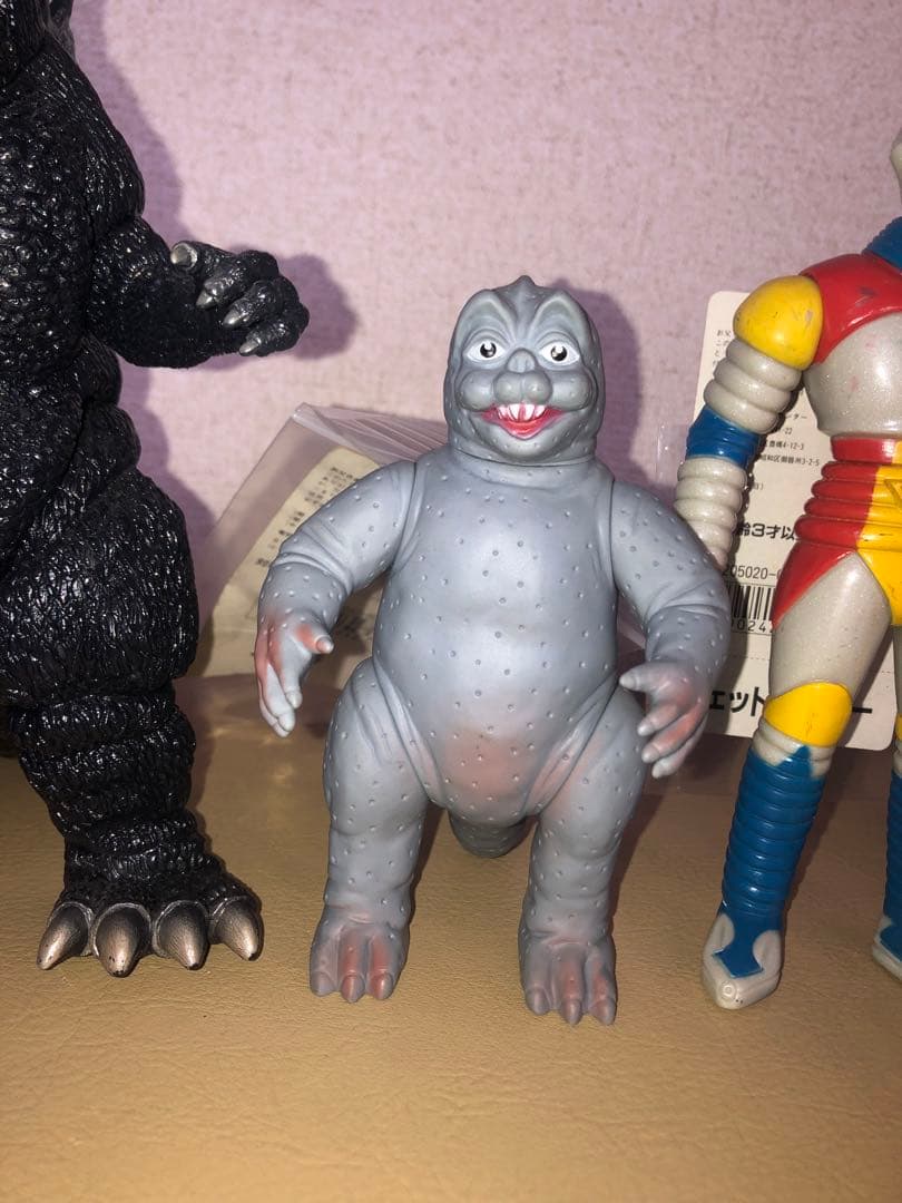 ゴジラシリーズ5体☆タグ付き5体バンダイJAPANフィギュア 円谷英二