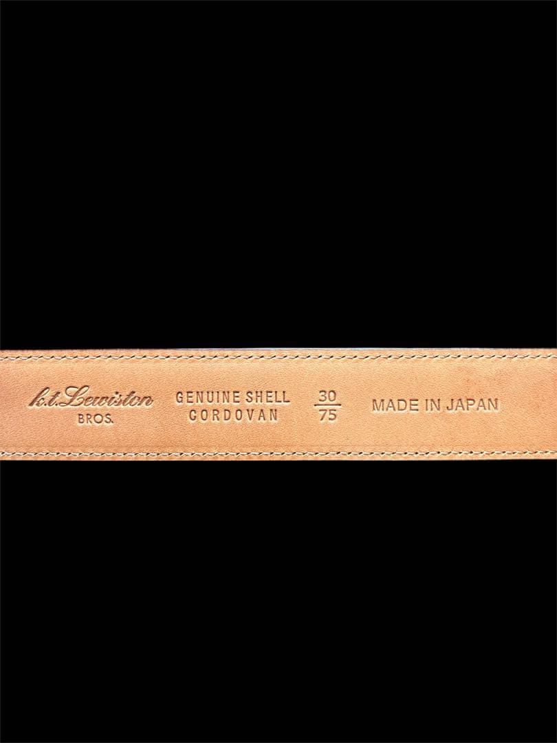 [専用]k.t.lewiston KTルイストン ベルト コードバン 30/75