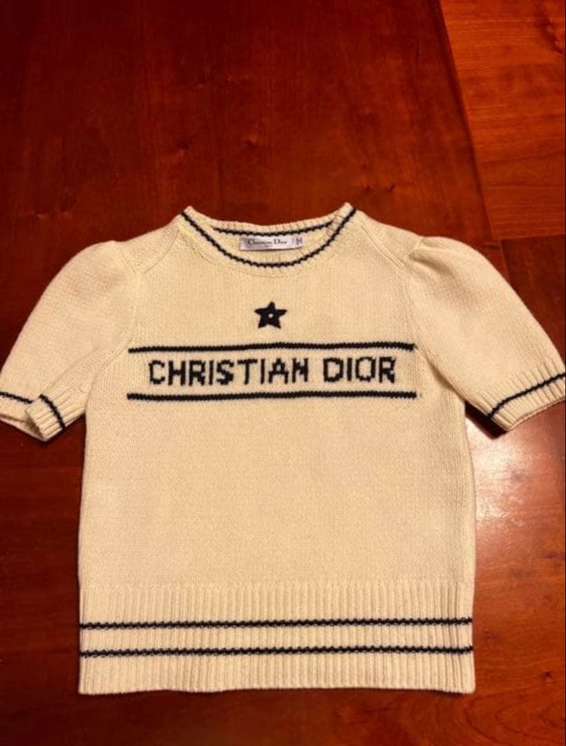 Christian Diorショートスリーブセーター34ディオール Dior