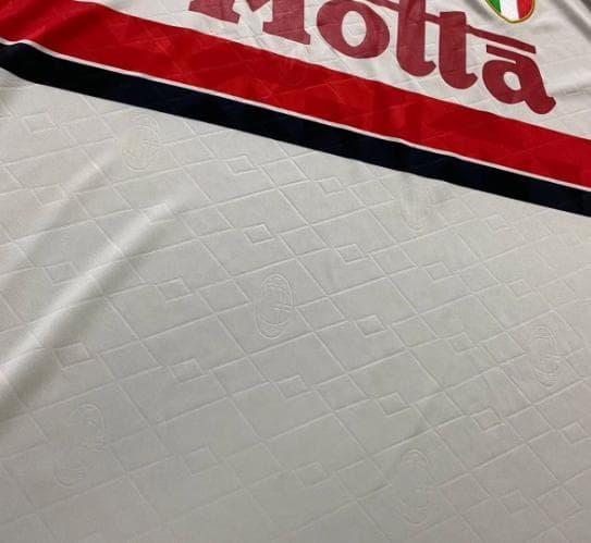 93/94 ACミラン アウェイ レトロ 長袖 ユニフォーム - メルカリ