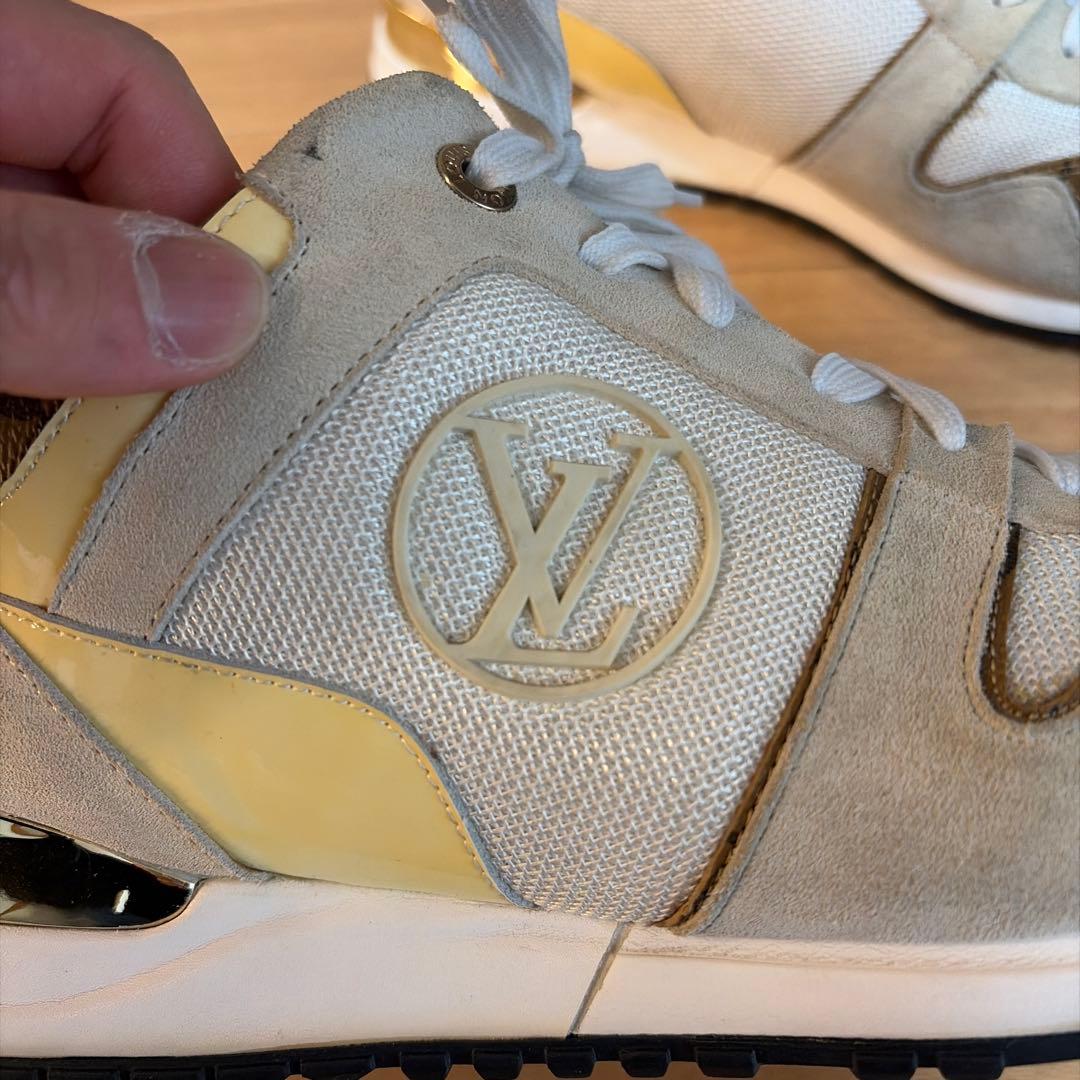 希少✨】ルイヴィトン スニーカーランアウェイ モノグラム LVロゴ27cm