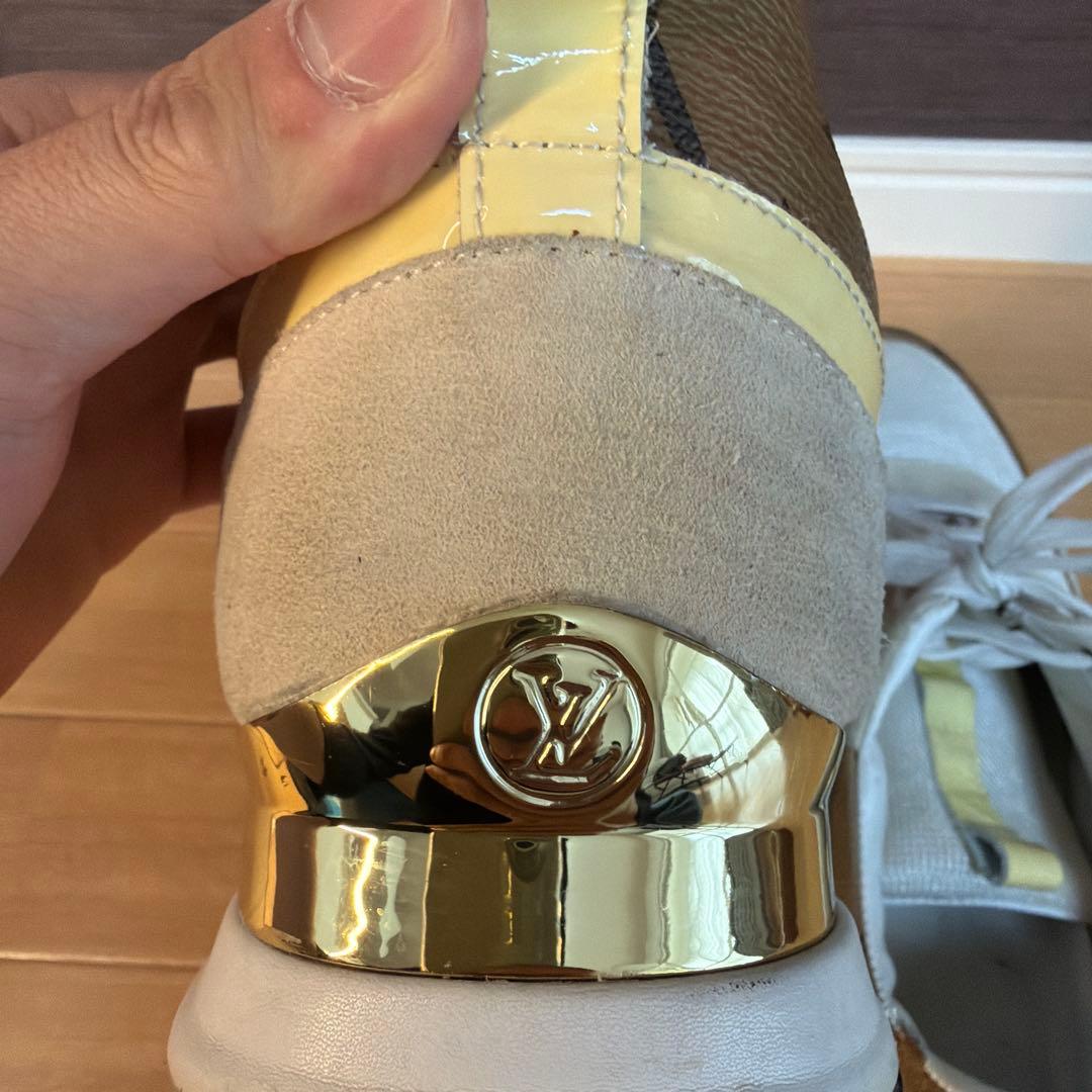 希少✨】ルイヴィトン スニーカーランアウェイ モノグラム LVロゴ27cm