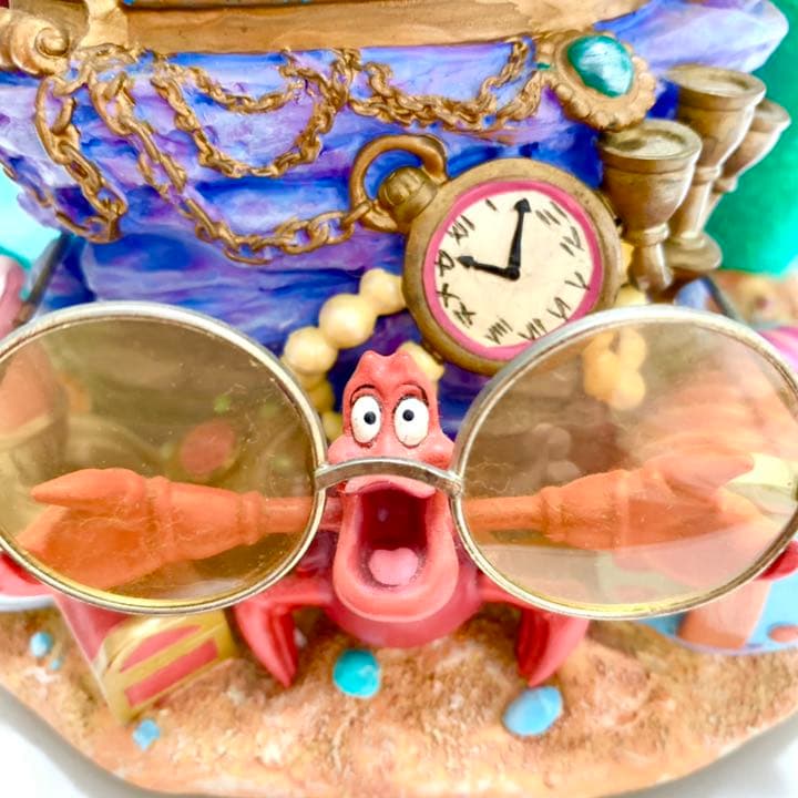 希少⭐︎ アリエル スノードーム 大 スノーグローブ オルゴール リトル