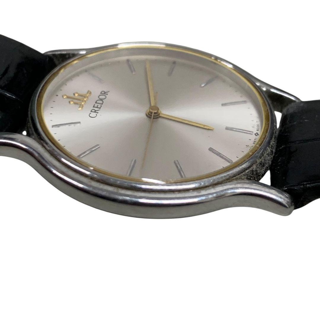 カ*オ様 A11151 CREADOR クォーツ時計 9571-6000 シルバ