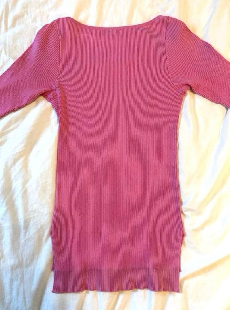 AURALEE✖️Ronherman ロンハーマン別注 ギザボートネック ピンク