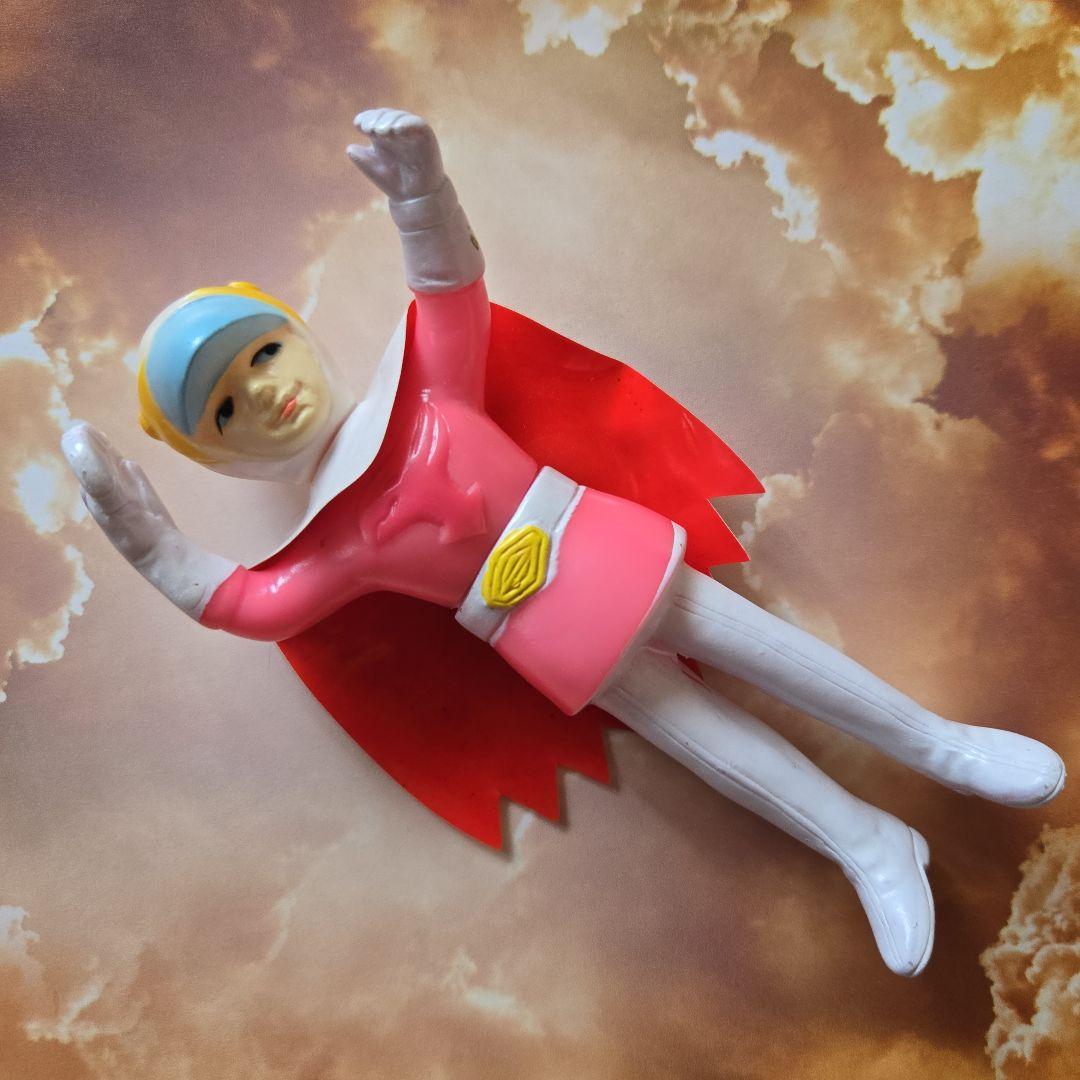 万創　ガッチャマン　白鳥のジュン　ソフビ