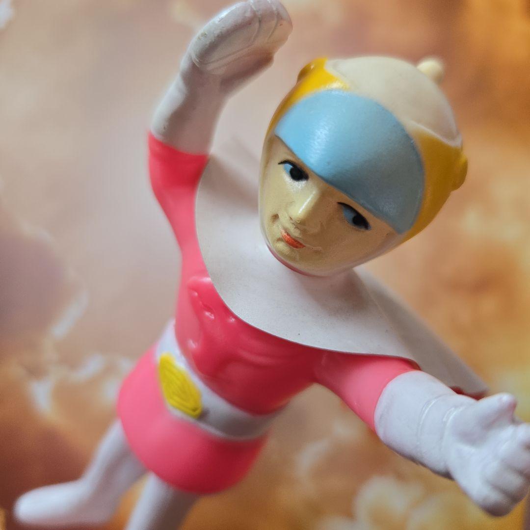 万創　ガッチャマン　白鳥のジュン　ソフビ