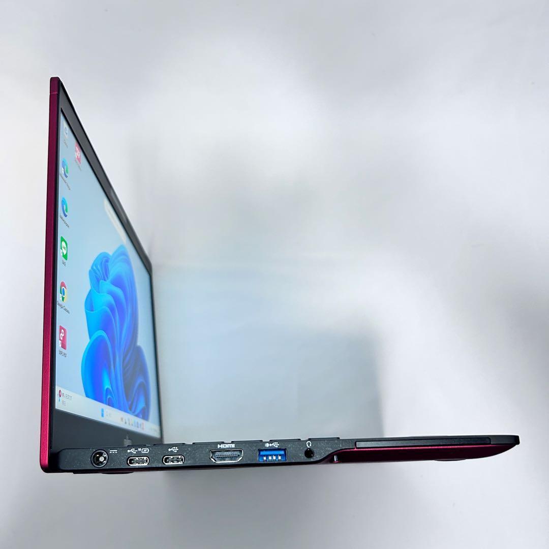 バッテリー極上・レア赤】LIFEBOOK ｜第10世代i5・高速SSD - メルカリ