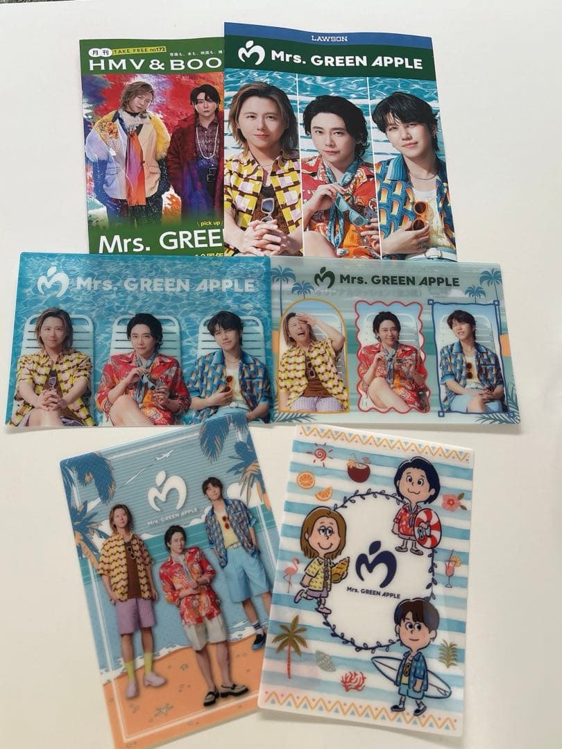 Mrs. GREEN APPLE からあげくんキーホルダー 3個セットおまけ付き