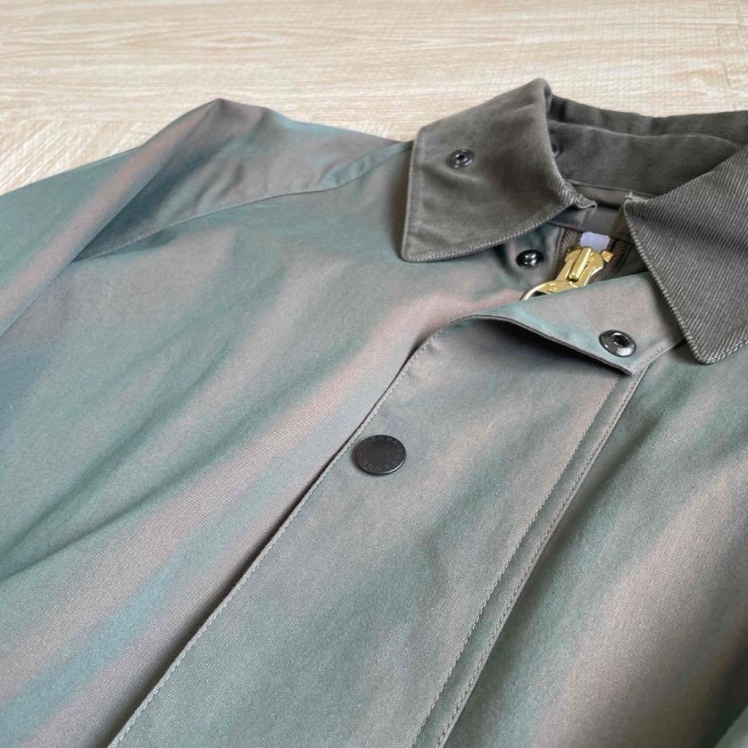 ジャーナル別注 バブアー トランスポート 38 玉虫色 ノンオイル 美品