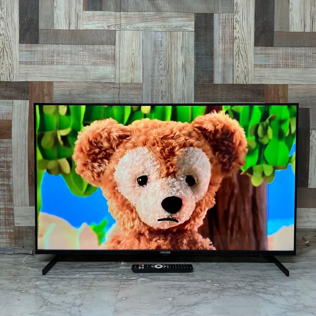 全国送料込❣️昨年購入VEZZER43型量子ドット4KチューナーレスTVアプリ