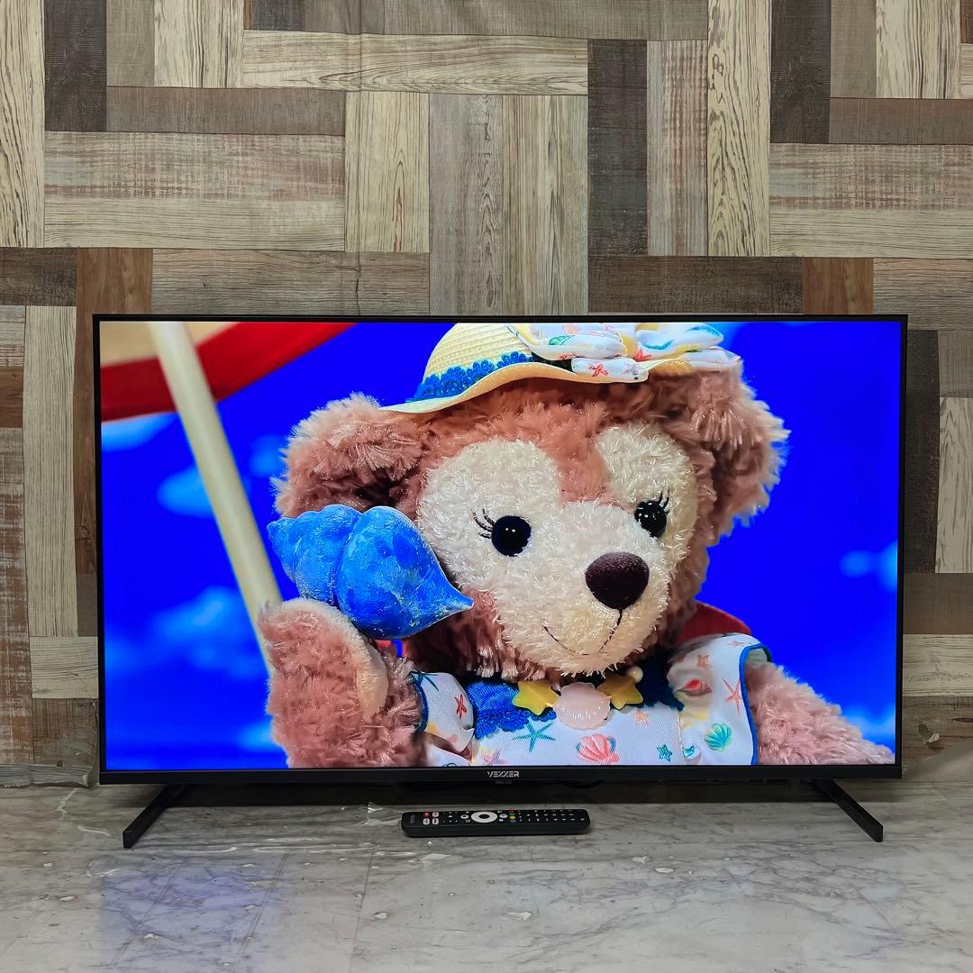 全国送料込❣️昨年購入VEZZER43型量子ドット4KチューナーレスTVアプリ