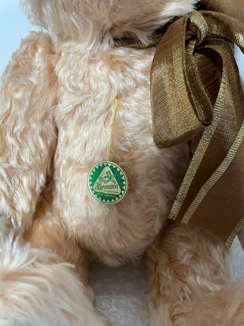 ドイツ製Hermannヘルマンポエジーベア No.008/E モヘア約40cm